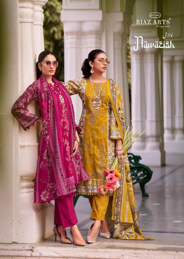 Riaz Arts Nawazish Catalog ladies dress material wholesalers in delhi