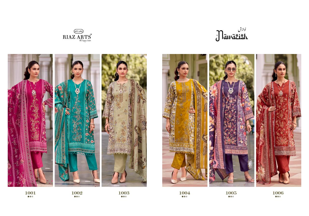 Riaz Arts Nawazish Catalog ladies dress material wholesalers in delhi