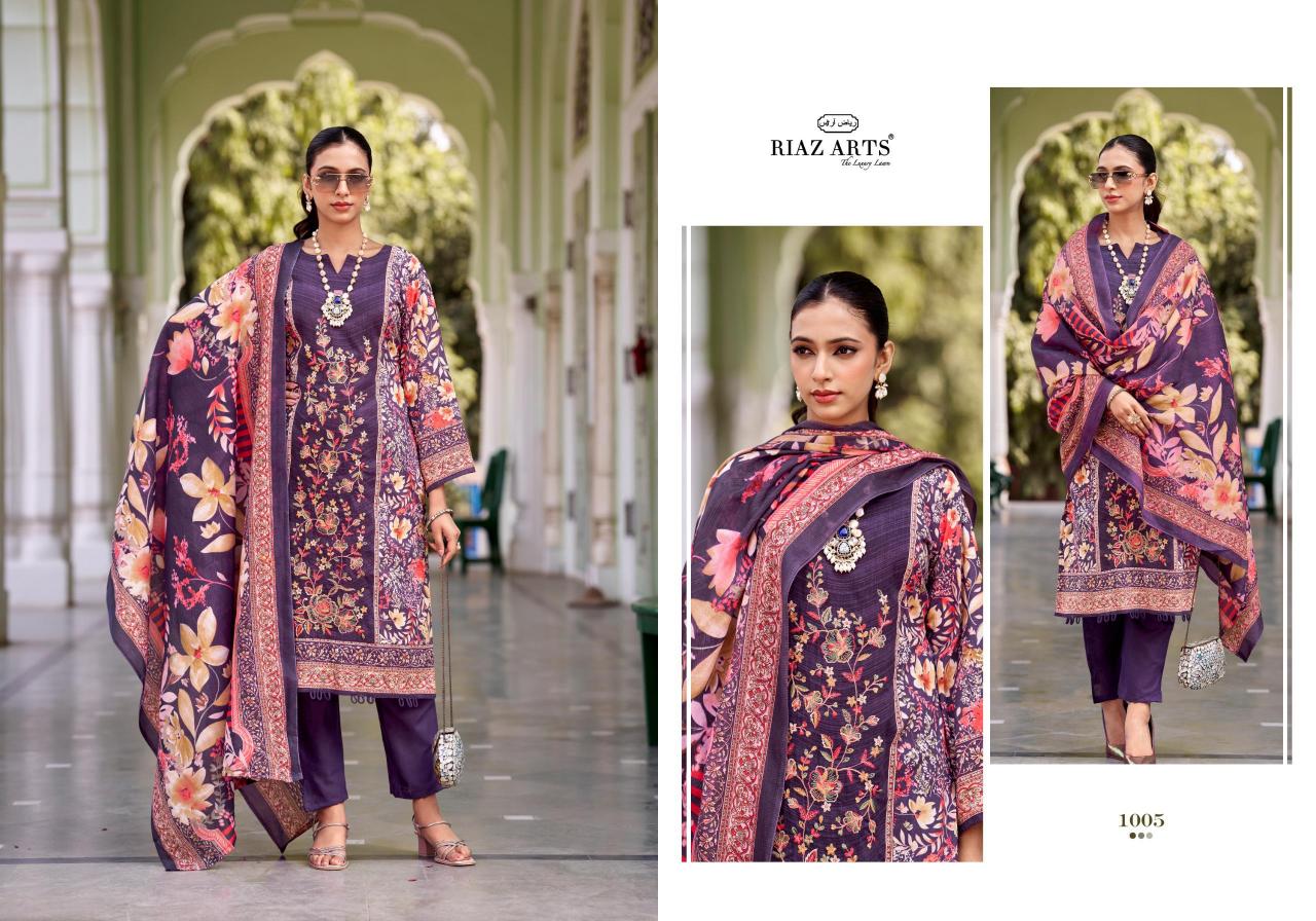 Riaz Arts Nawazish Catalog ladies dress material wholesalers in delhi