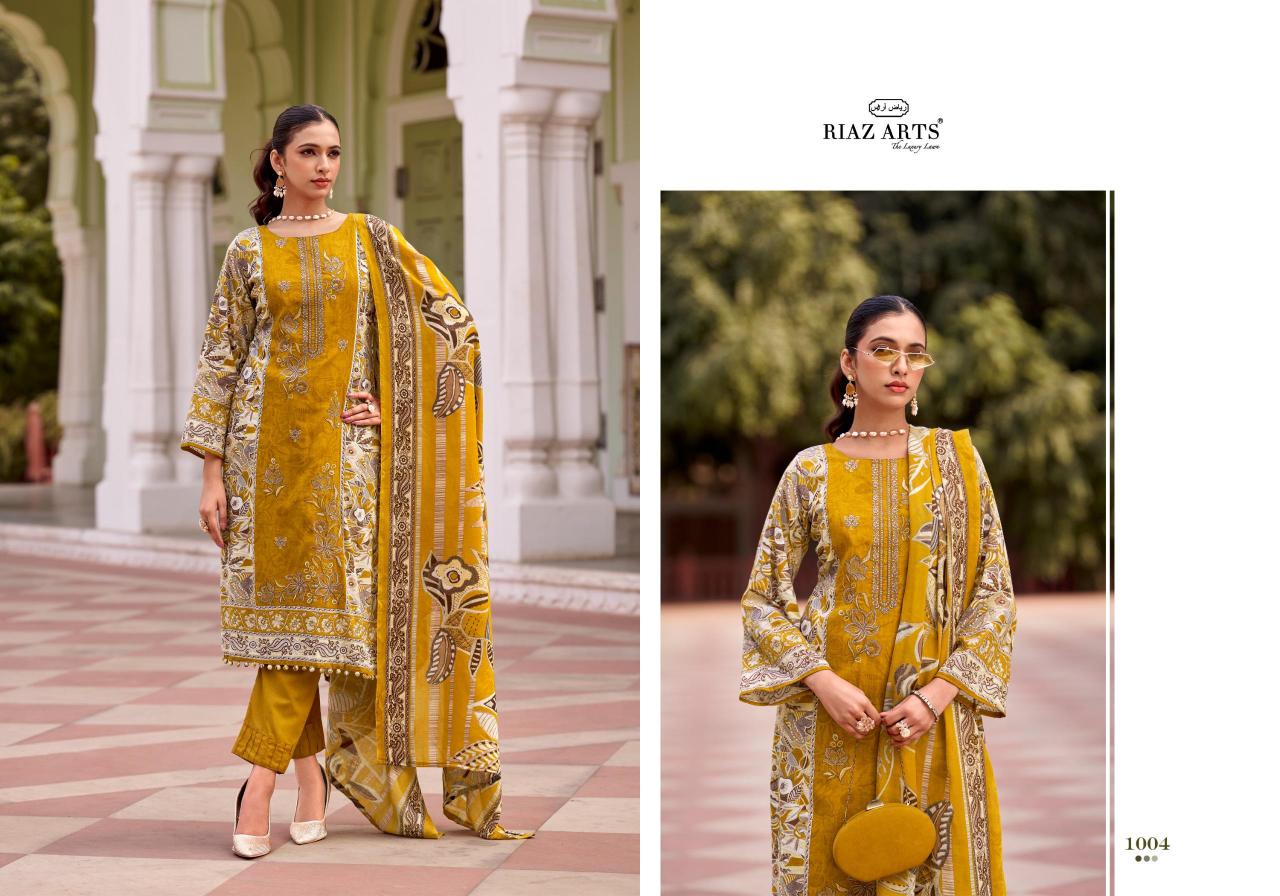 Riaz Arts Nawazish Catalog ladies dress material wholesalers in delhi