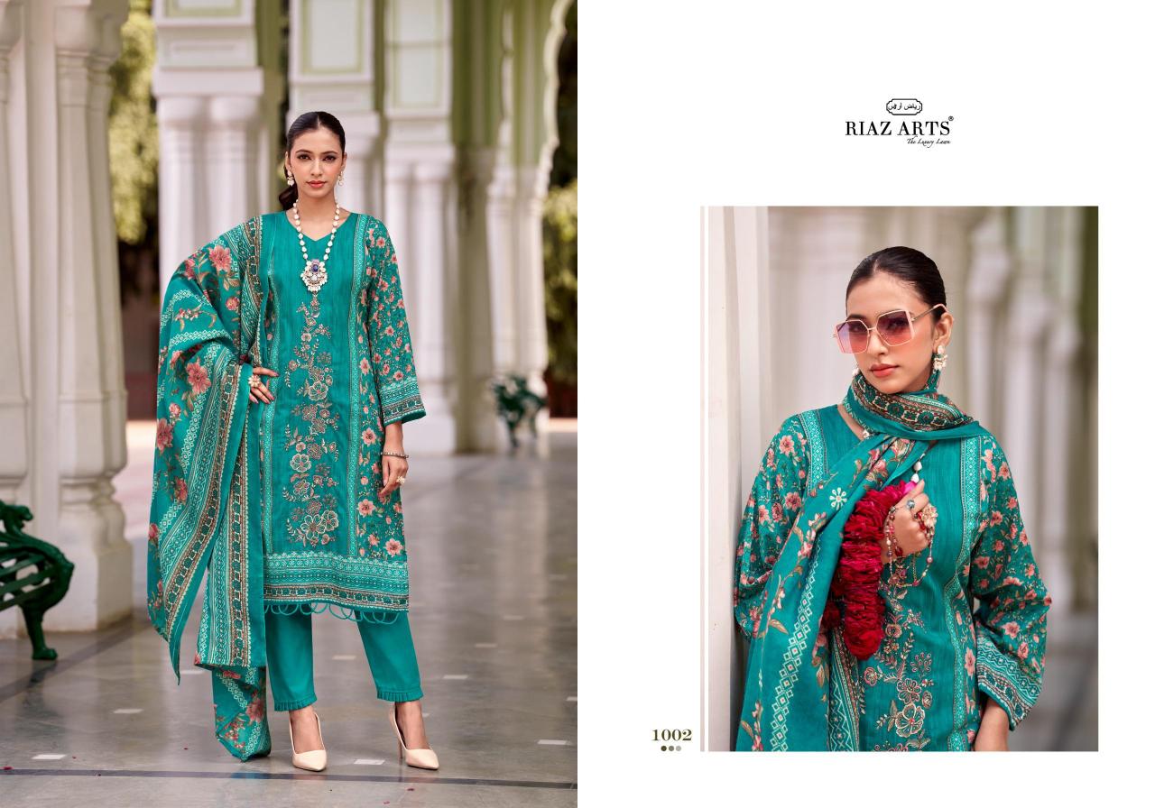 Riaz Arts Nawazish Catalog ladies dress material wholesalers in delhi