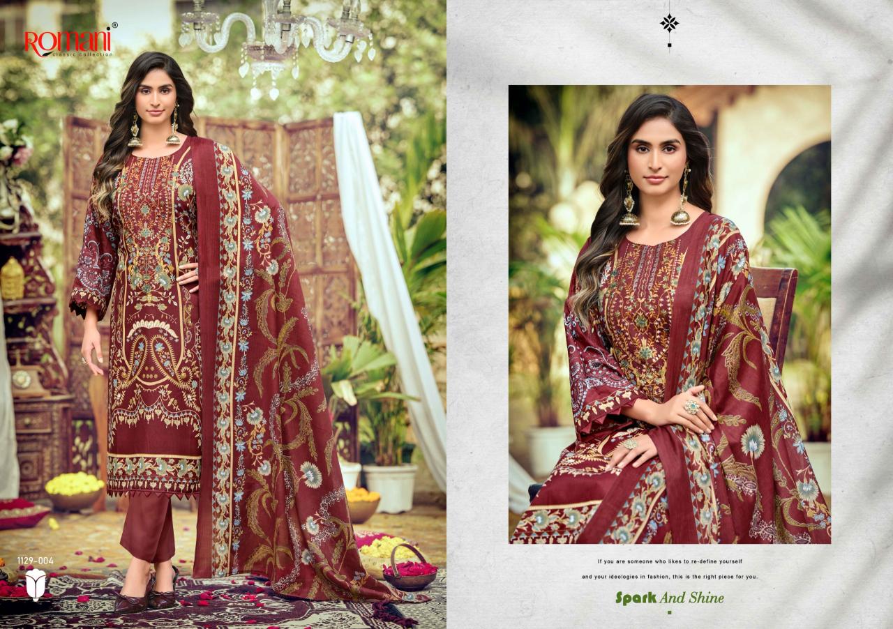 Romani Aarzu Vol 26 Catalog wholesale designer dress materials online india