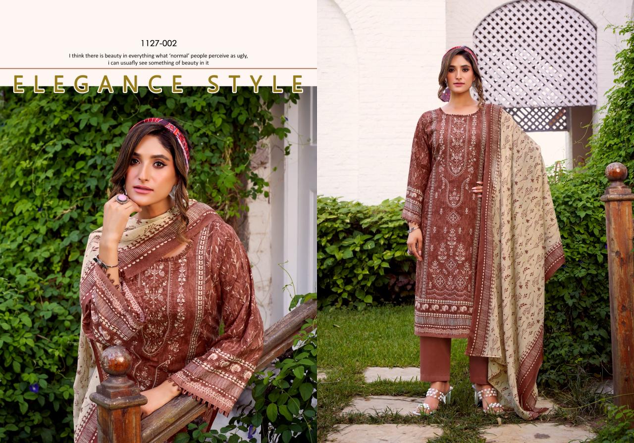 Romani Bin Kareem vol 2 catalog dress materials wholesale soft cotton