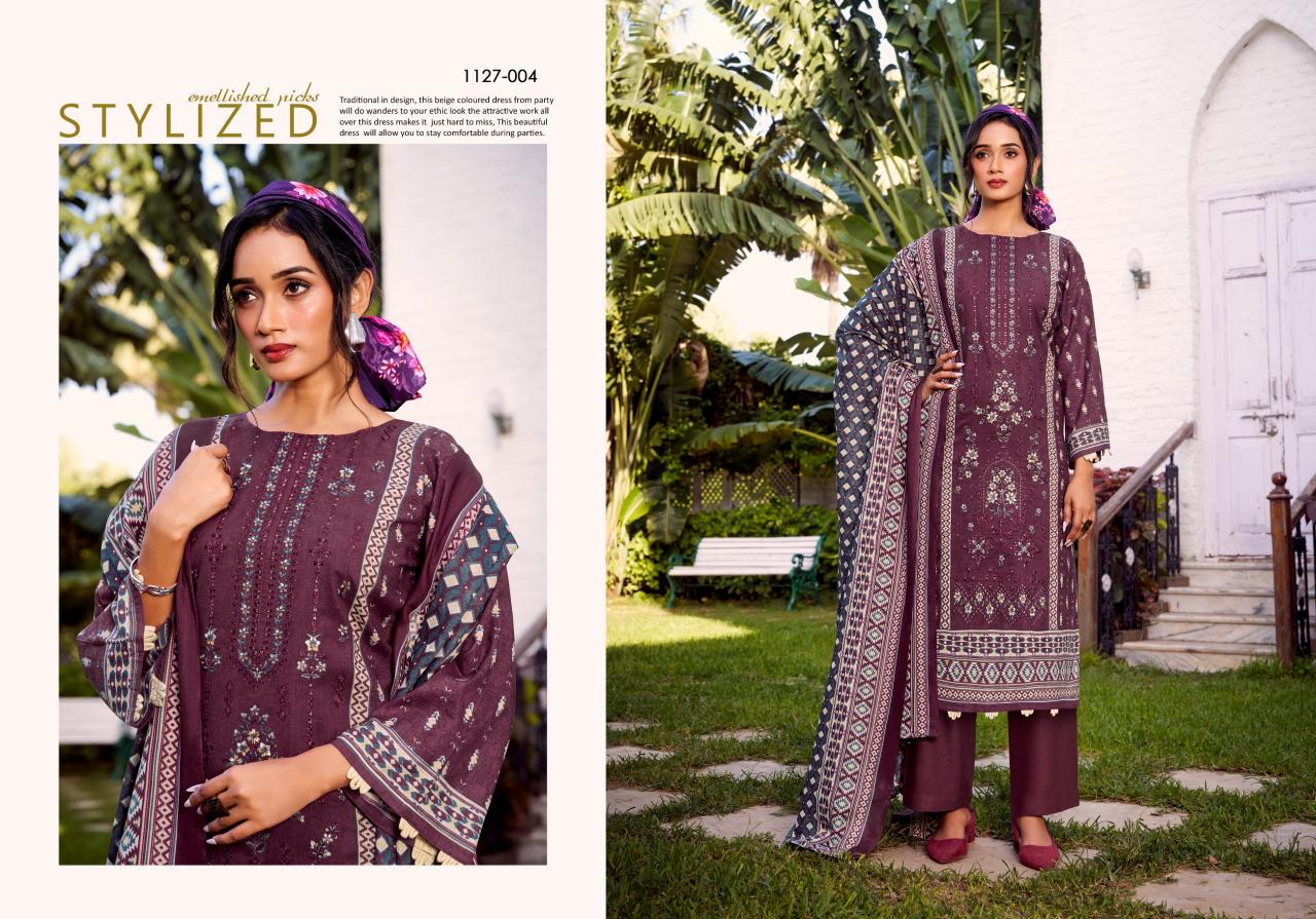 Romani Bin Kareem vol 2 catalog dress materials wholesale soft cotton