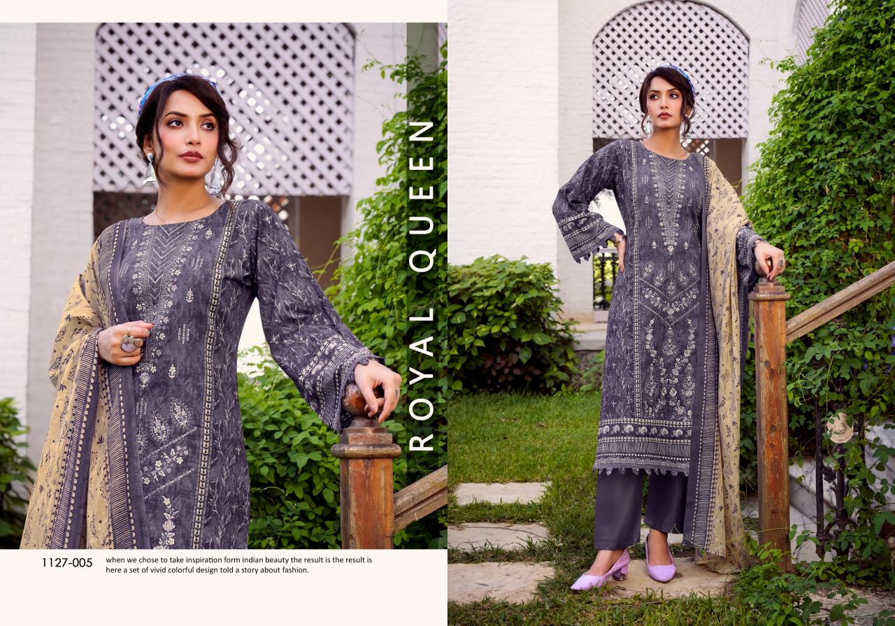 Romani Bin Kareem vol 2 catalog dress materials wholesale soft cotton