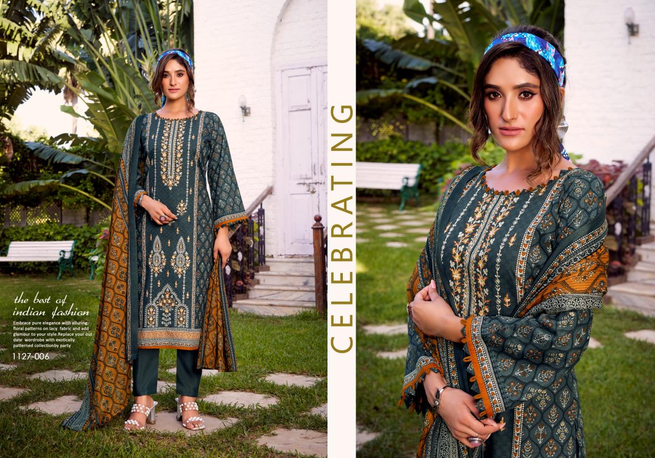 Romani Bin Kareem vol 2 catalog dress materials wholesale soft cotton