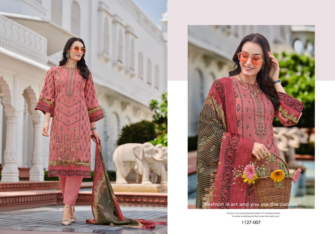 Romani Bin Kareem vol 2 catalog dress materials wholesale soft cotton