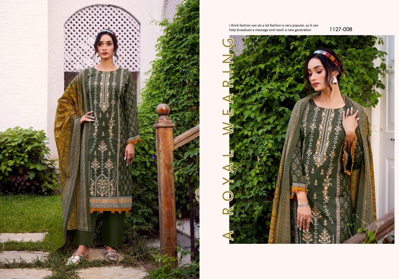 Romani Bin Kareem vol 2 catalog dress materials wholesale soft cotton