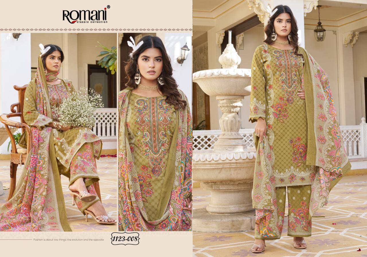Romani Mahira vol 5 Catalog wholesale dress material surat gujarat india