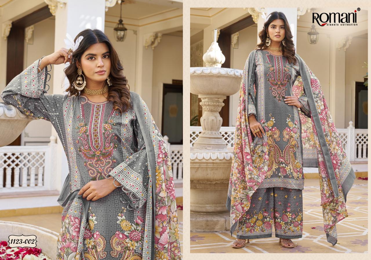 Romani Mahira vol 5 Catalog wholesale dress material surat gujarat india