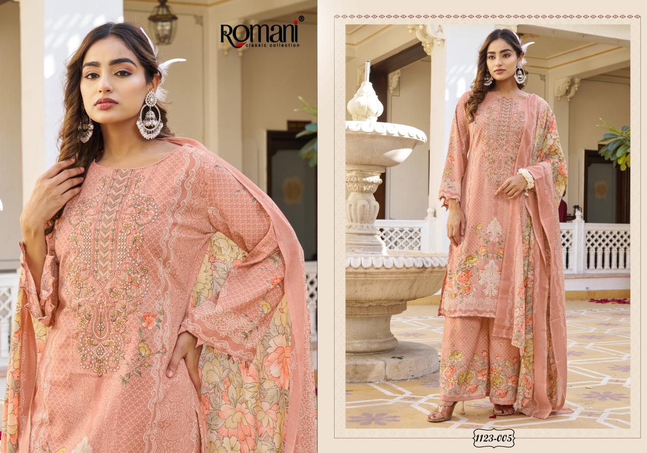 Romani Mahira vol 5 Catalog wholesale dress material surat gujarat india