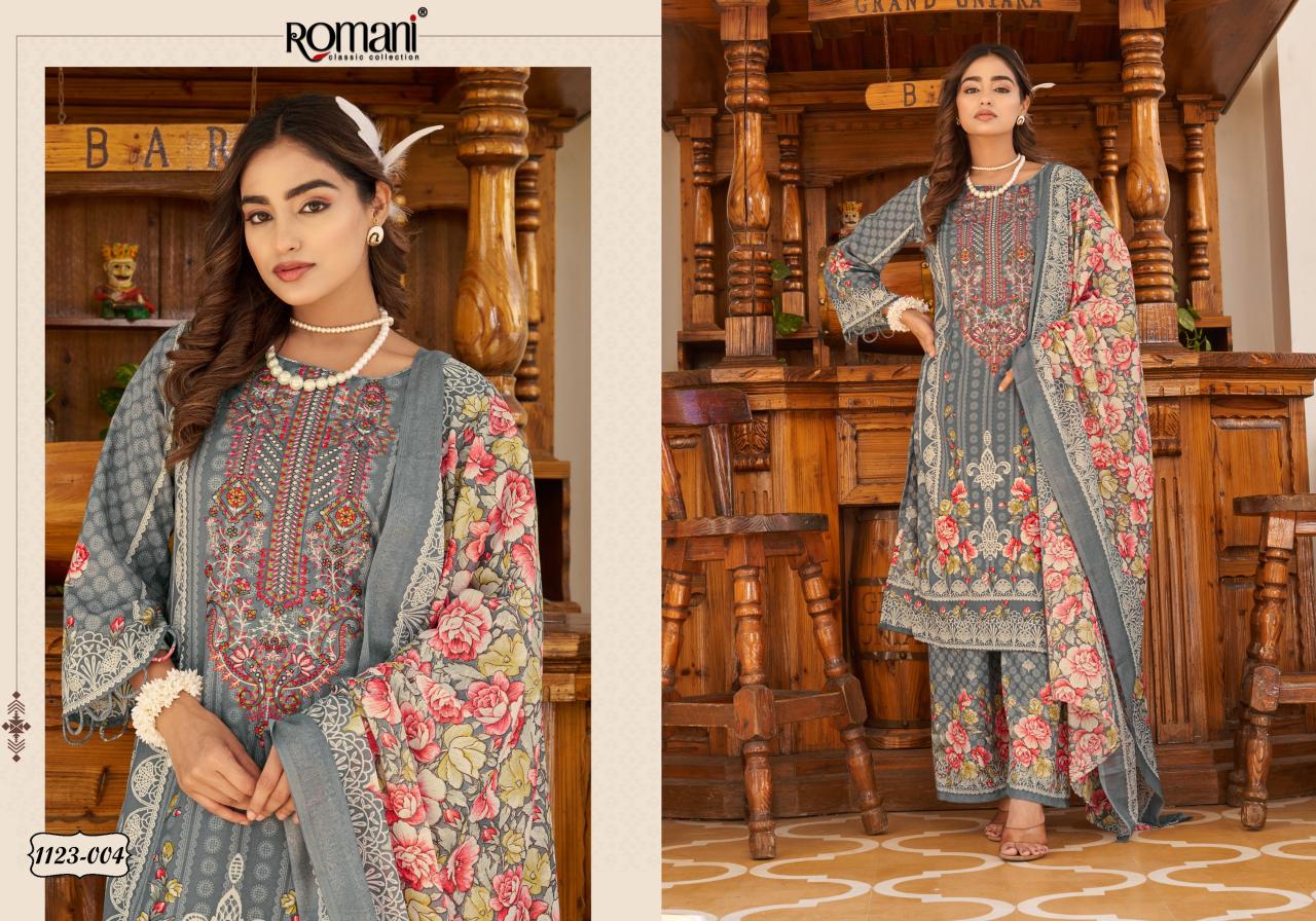 Romani Mahira vol 5 Catalog wholesale dress material surat gujarat india