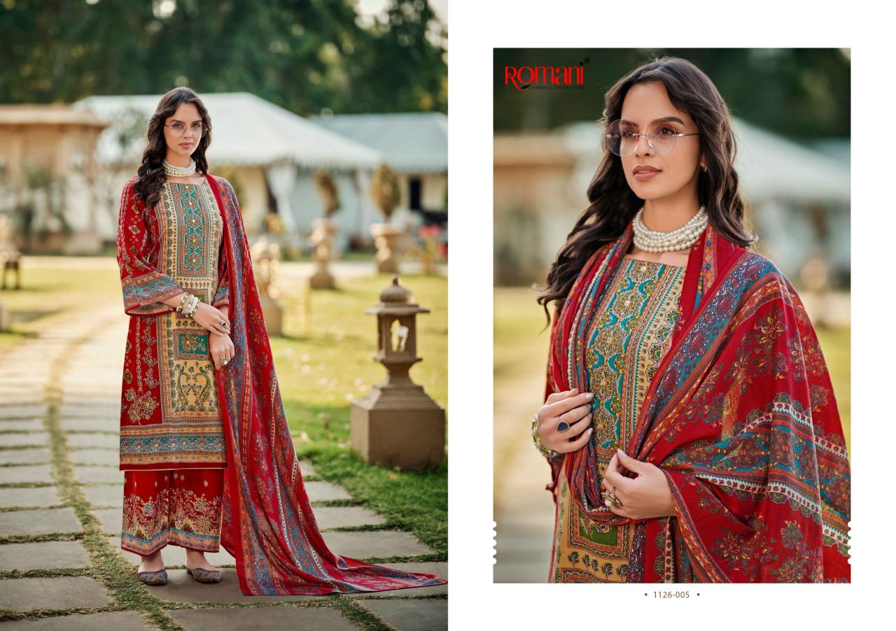 Romani Tahira catalog buy dress material wholesale surat textile