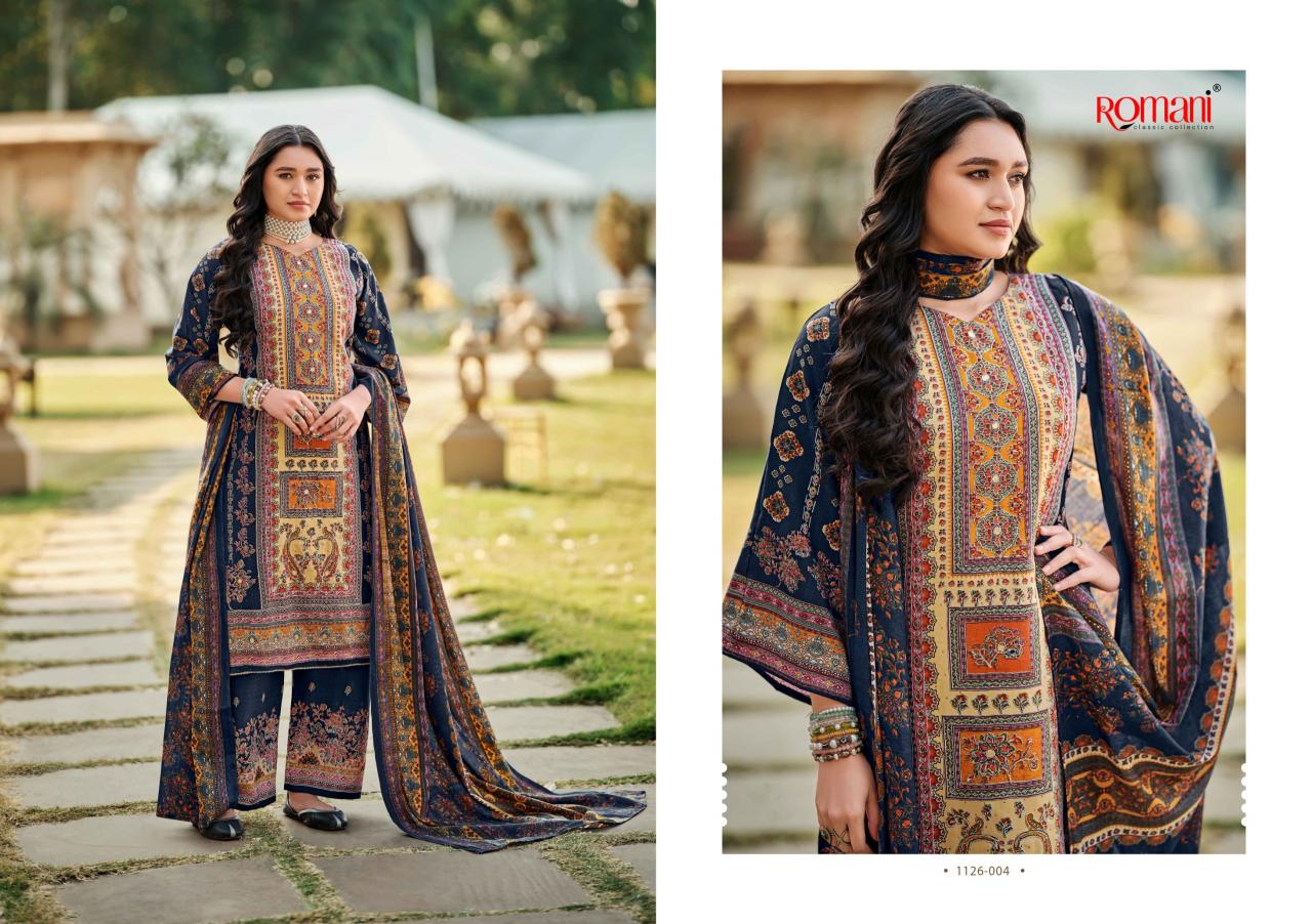 Romani Tahira catalog buy dress material wholesale surat textile