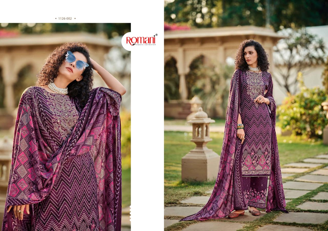 Romani Tahira catalog buy dress material wholesale surat textile