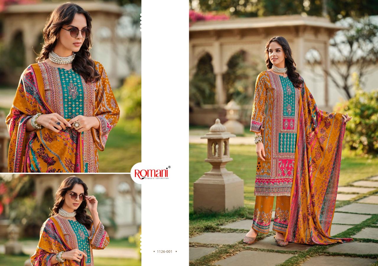 Romani Tahira catalog buy dress material wholesale surat textile