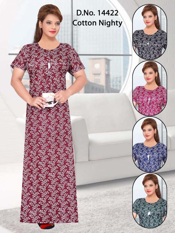 Sabella 14344 & 14422 cotton nighty