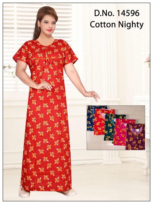Sabella 14596 & 14598 cotton nighty 