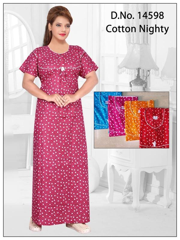 Sabella 14596 & 14598 cotton nighty 