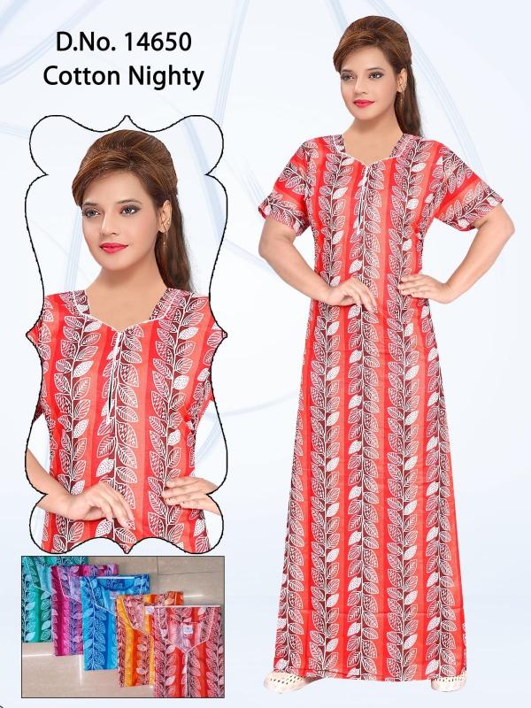 Sabella 14604 , 14650 & 14654 cotton nighty