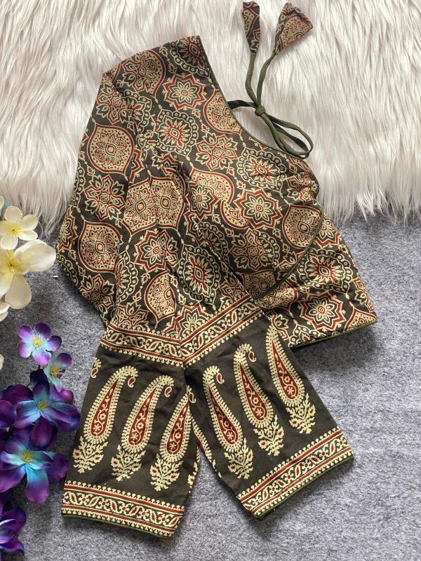 Sabella Ajrakh Sabyasachi Blouse