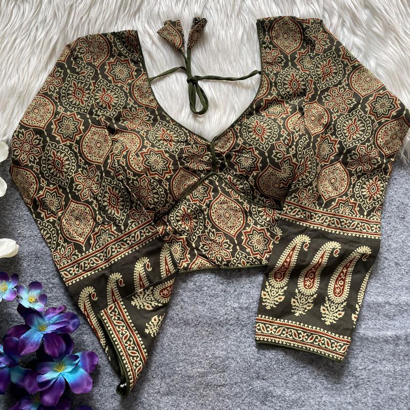 Sabella Ajrakh Sabyasachi Blouse