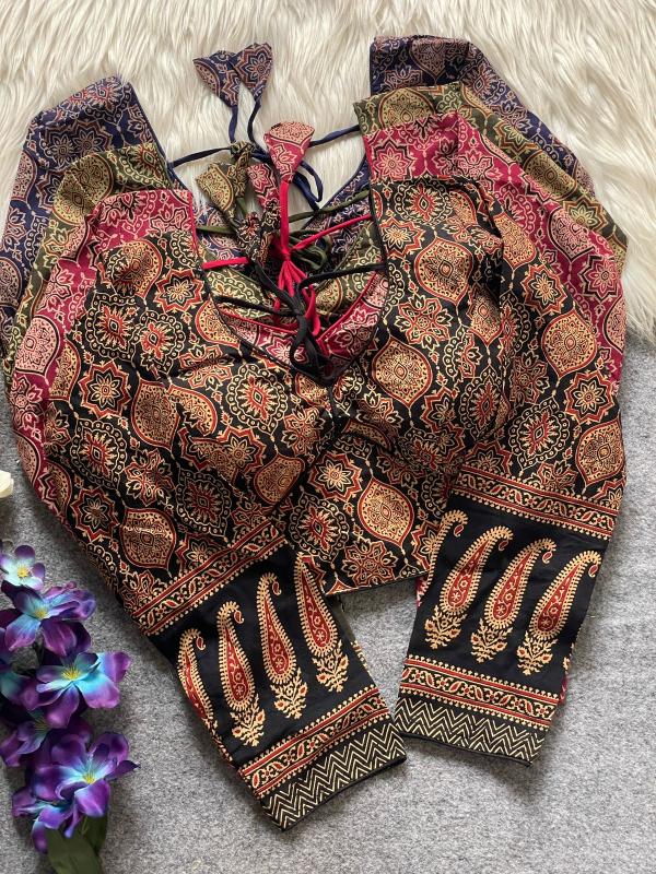 Sabella Ajrakh Sabyasachi Blouse