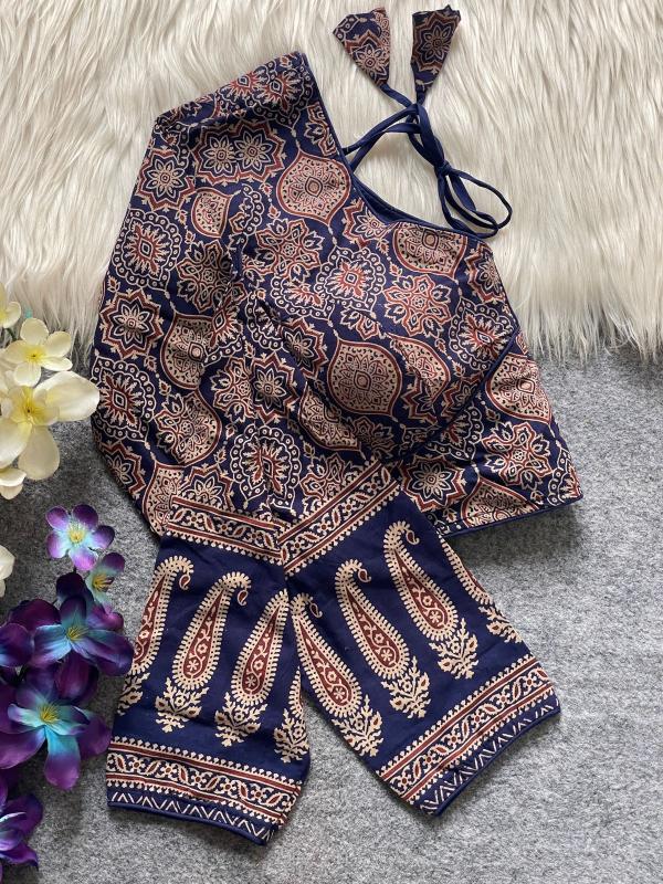 Sabella Ajrakh Sabyasachi Blouse
