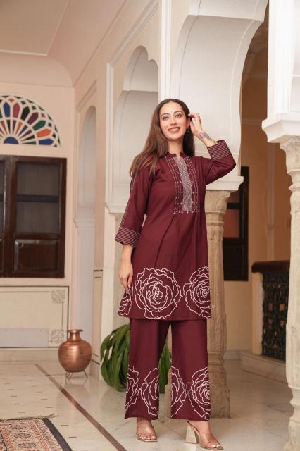 Sabella Jaipur vol 183 catalog ethnic co ord set for women