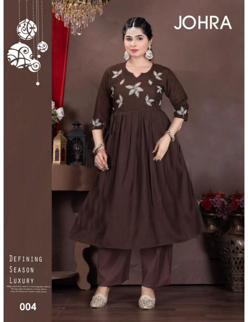 Sabella Johra catalog party wear co ord set