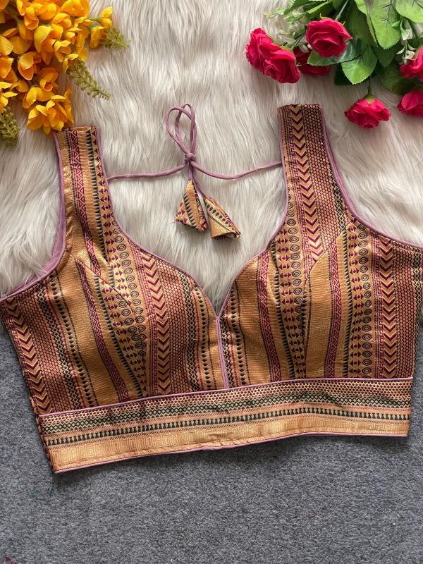Sabella New Banarasi Jequard blouse
