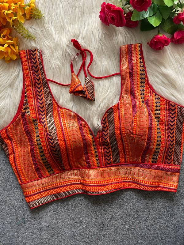 Sabella New Banarasi Jequard blouse
