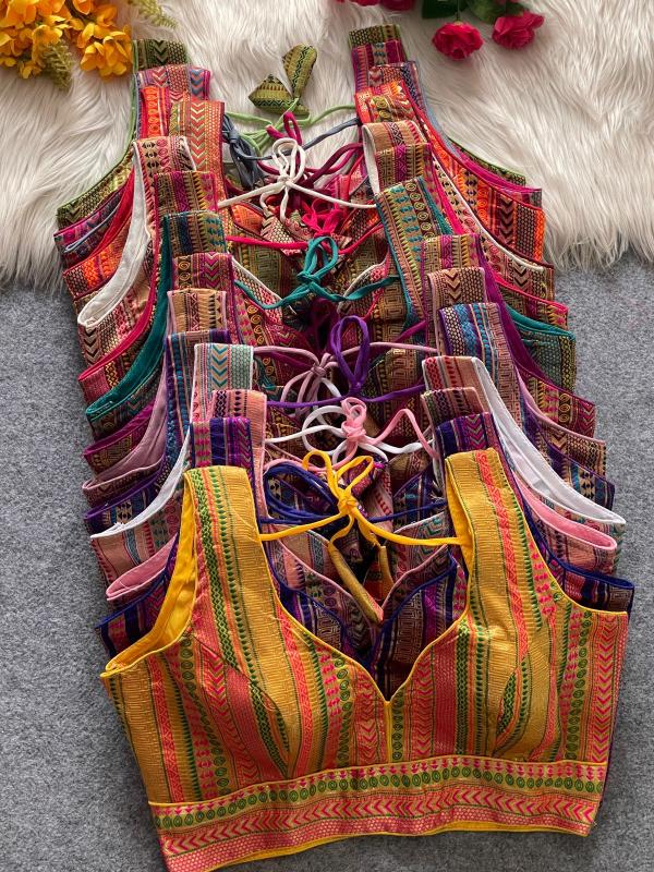 Sabella New Banarasi Jequard blouse