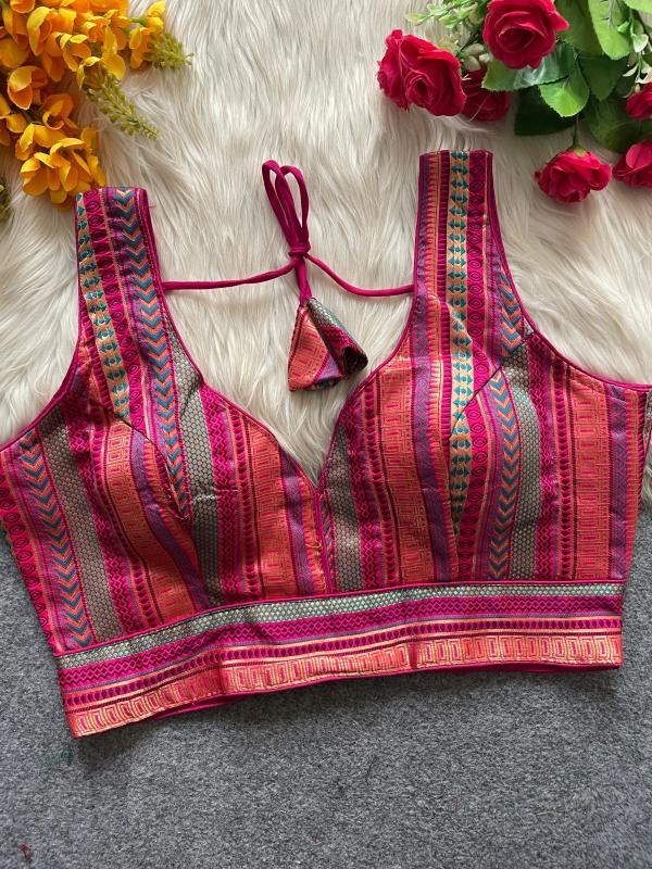 Sabella New Banarasi Jequard blouse
