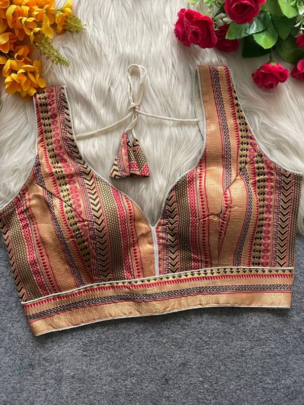 Sabella New Banarasi Jequard blouse