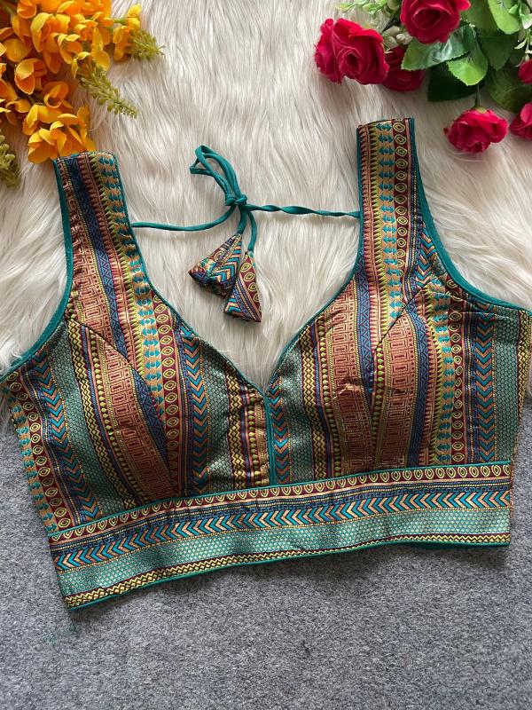 Sabella New Banarasi Jequard blouse