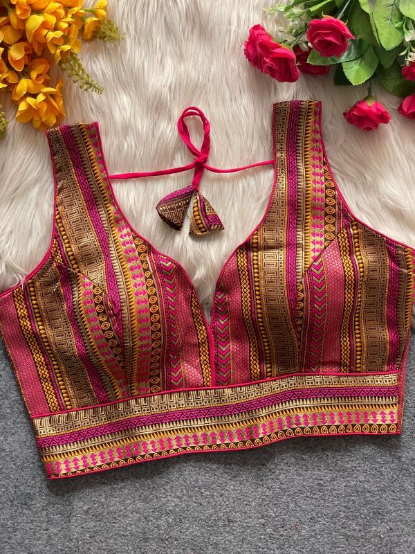 Sabella New Banarasi Jequard blouse