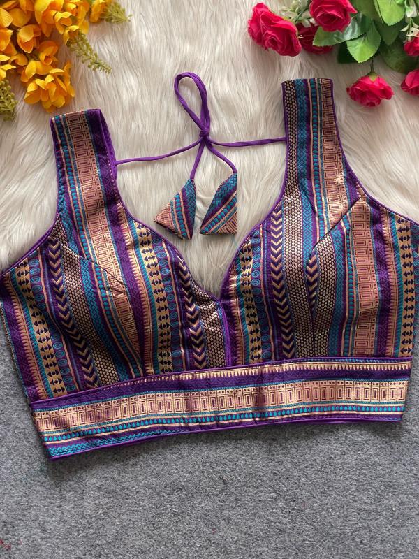 Sabella New Banarasi Jequard blouse