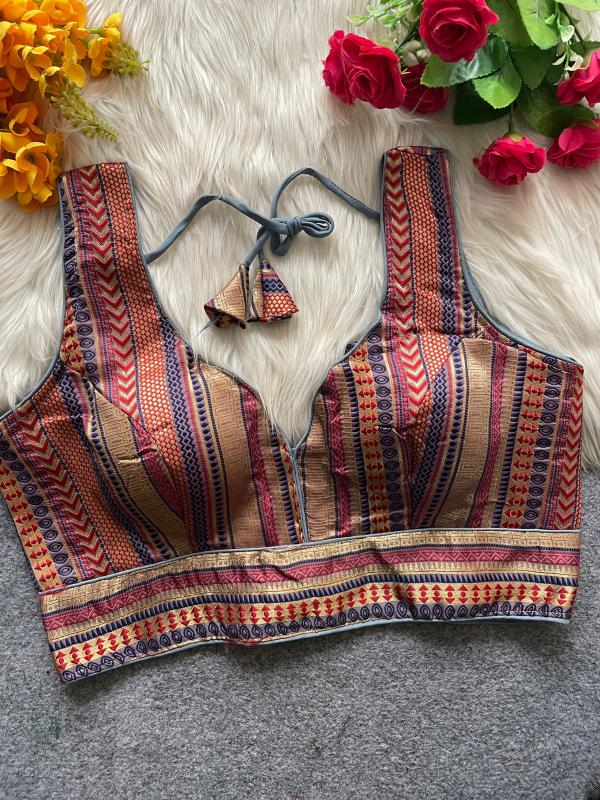Sabella New Banarasi Jequard blouse