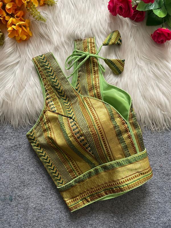 Sabella New Banarasi Jequard blouse