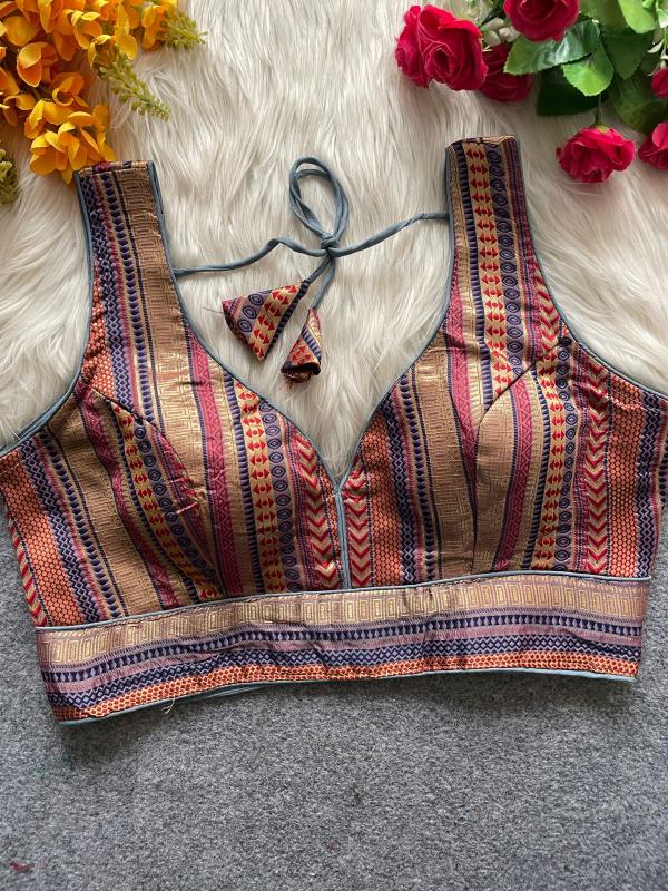 Sabella New Banarasi Jequard blouse