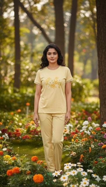 Sabella Preeti catalog Lycra Fabric night dress