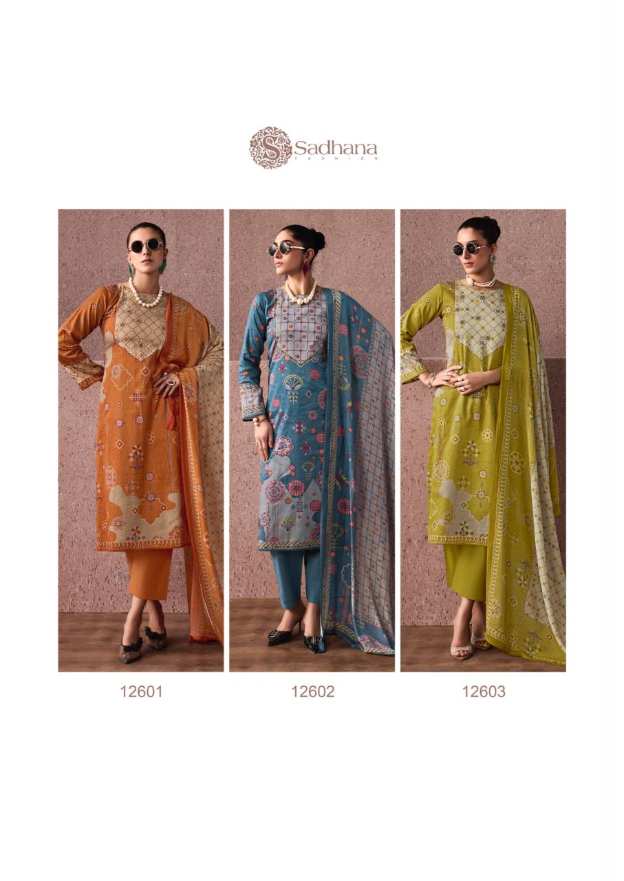 Sadhana Fashion Siena catalog wholesale salwar kameez market in kolkata