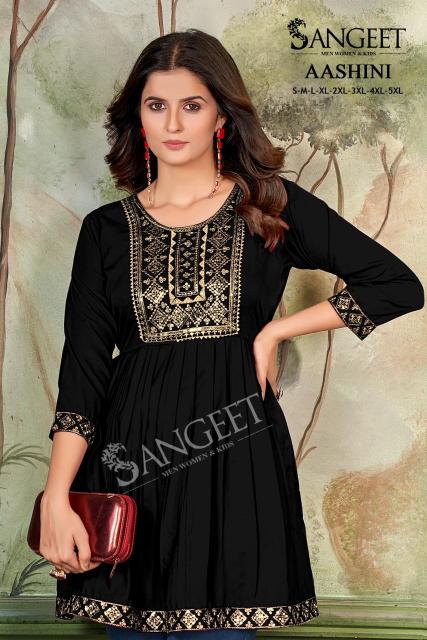 Sangeet Aashini vol 4 catalog tunic kurti wholesale
