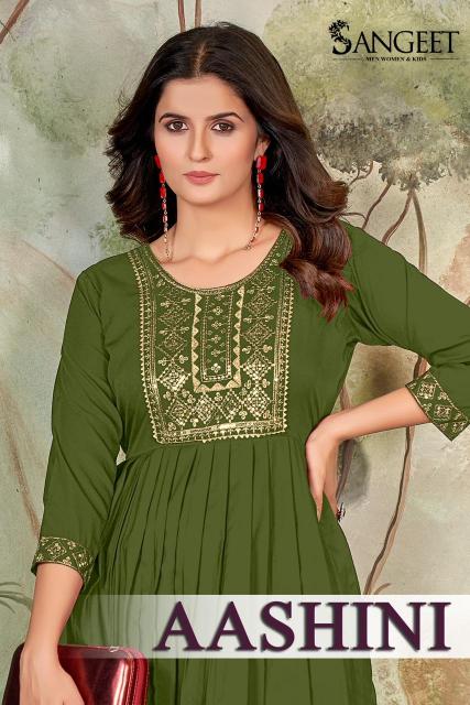 Sangeet Aashini vol 4 catalog tunic kurti wholesale