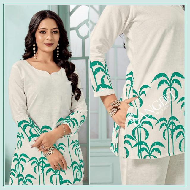 Sangeet Kanak catalog cotton co ord set