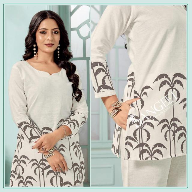 Sangeet Kanak catalog cotton co ord set