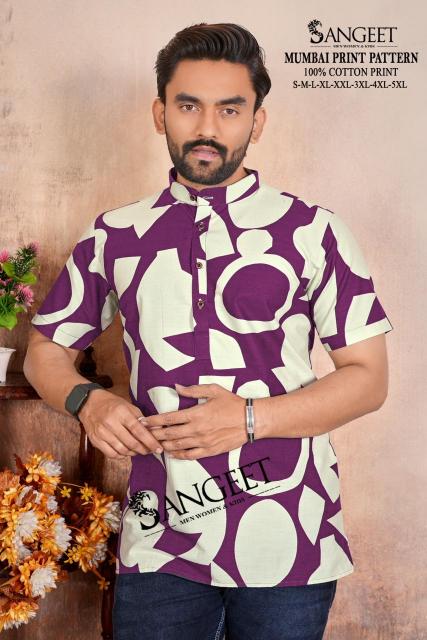 Sangeet Mumbai Print Pattern catalog mens shirt branded
