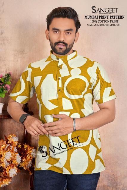 Sangeet Mumbai Print Pattern catalog mens shirt branded