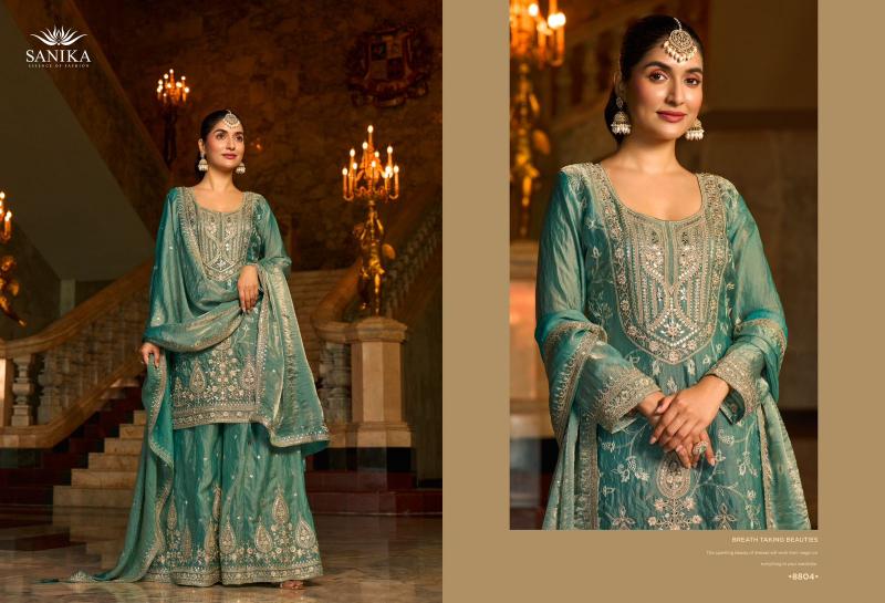 Sanika Ikatra catalog ready made salwar kameez wholesale in karachi